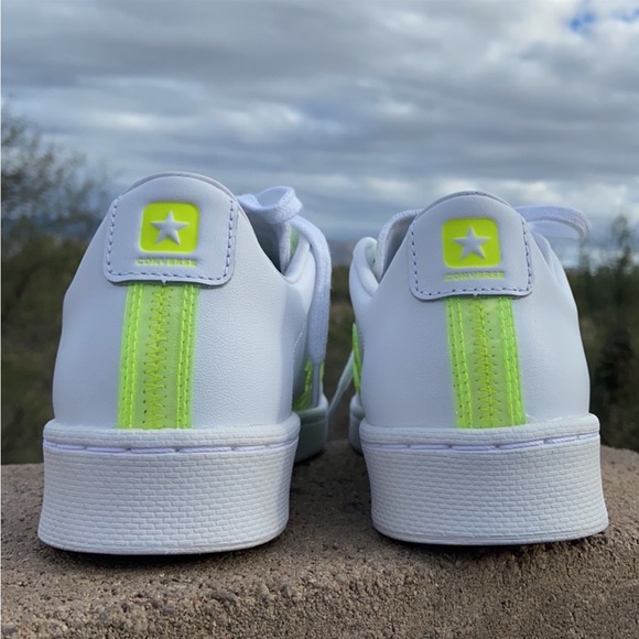 New Pro Leather OX Glow in the Dark Converse Sneakers - Picture 8 of 15